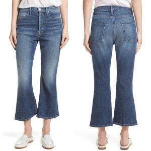 FRAME Le Crop Flare Jeans Sunrise Park Vintage Casual Denim Women’s 25